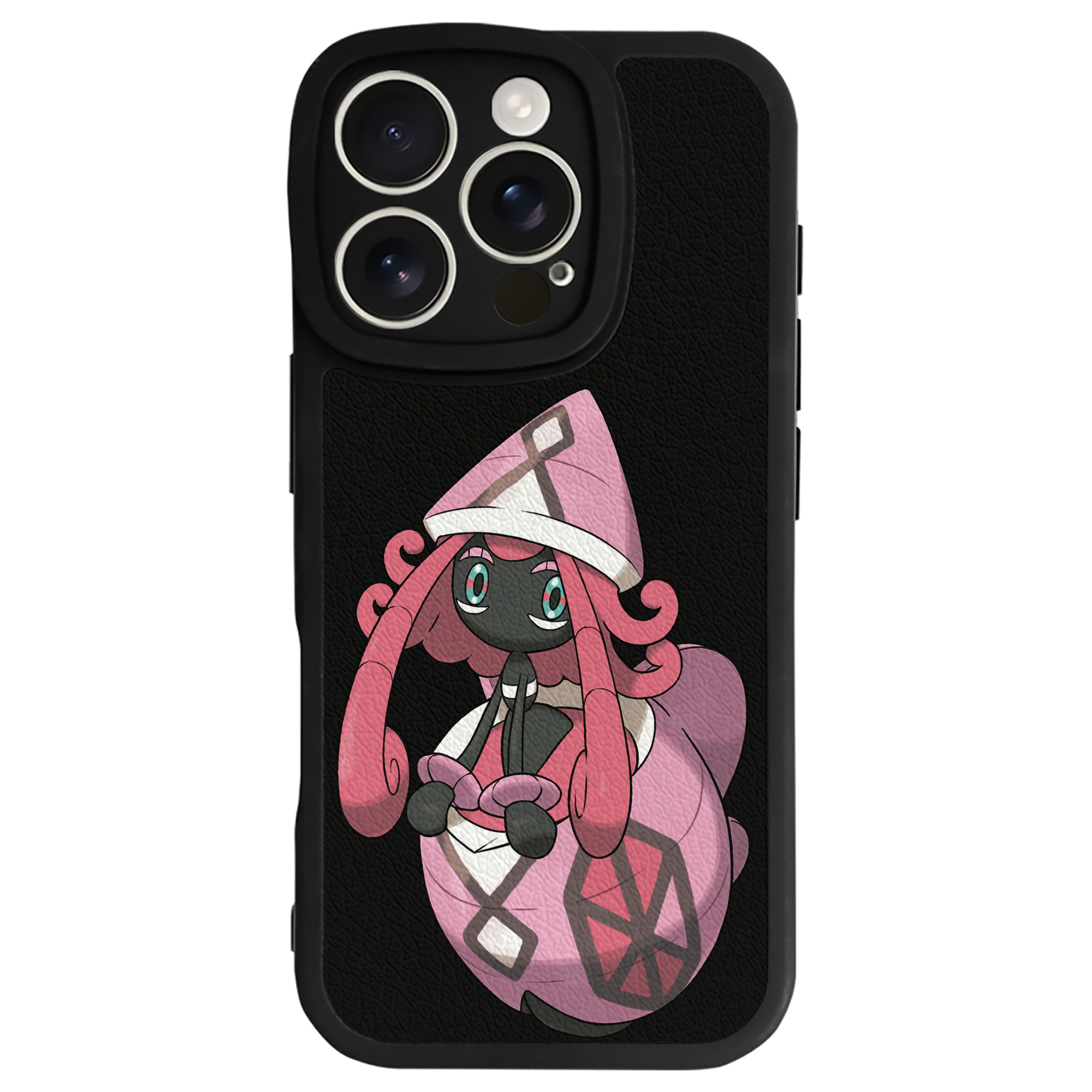 （画像用） ポケットモンスター Pokémon 【iPhone 16シリーズ対応】シリコンスマホケース（レザー調） 材質：シリコン